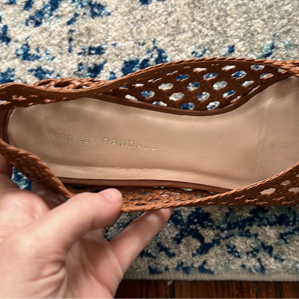 Loeffler Randall Imogen Woven heels - size 10 - Picture 4 of 6